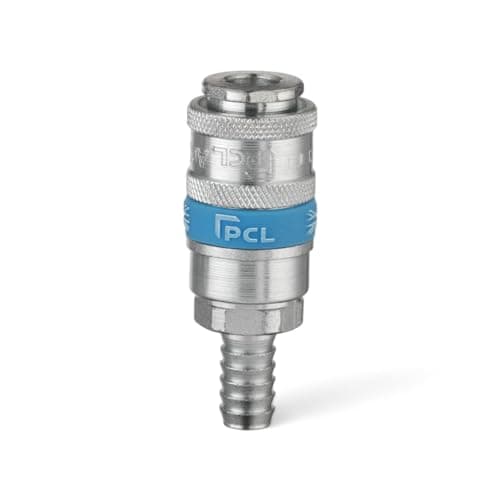 Image of Genuine PCL Air Line Airflow Coupling with Hose Tailpiece 3/8" Fitting Connector