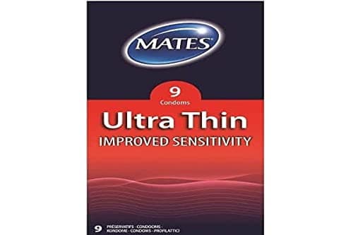 Image of Mates Ultra Thin Condoms 9 Pack