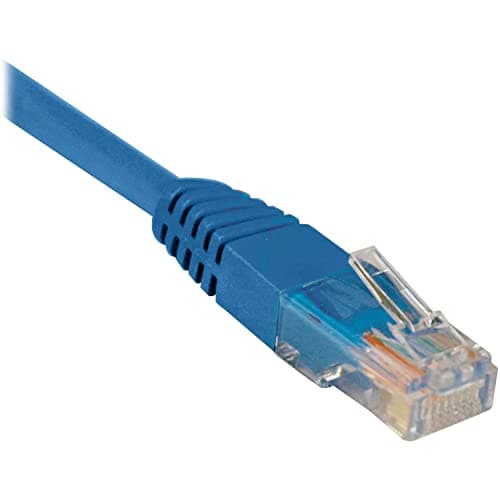 Image of Tripp Lite 4.27 m Cat5e / Cat5 350 MHz Snagless Molded UTP Patch Cable RJ45 M/M Blue (N002-014-BL)