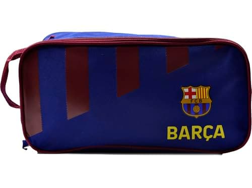 Image of Hy-Pro Officially Licensed FC Barcelona Boot Bag – Stripe Design, Barca, Barcelona Merchandise, Football, Ideal for Storage, Great Gift Idea