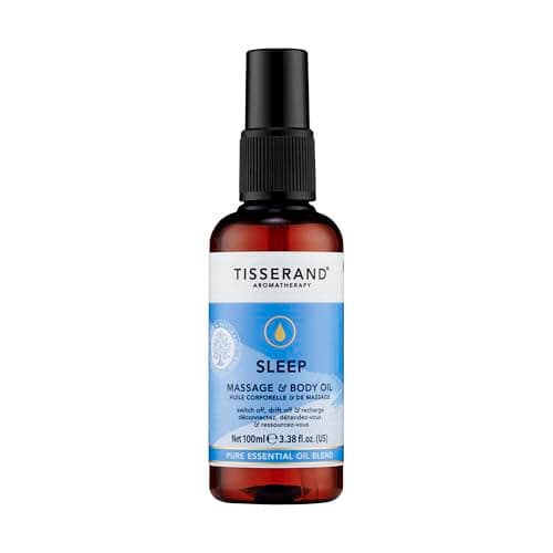 Image of Tisserand - Sleep Better, Massage and Body Oil- Lavender, Jasmine, and Sandalwood Essential Oils - 100% Natural Pure Essential Oils - 100ml