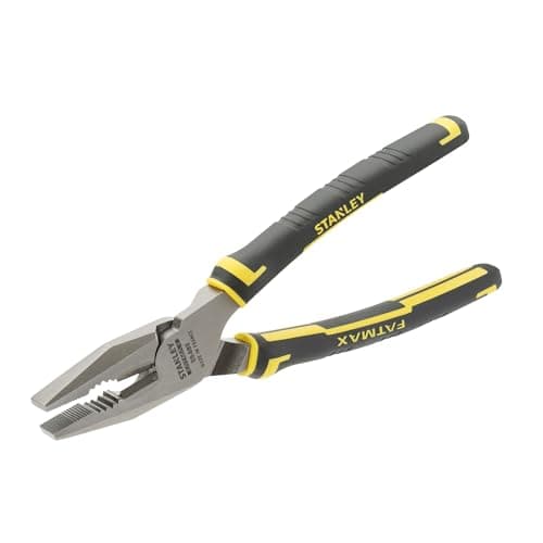 Image of STANLEY Max Steel Comb Plier 200MM 089868 Black/Yellow