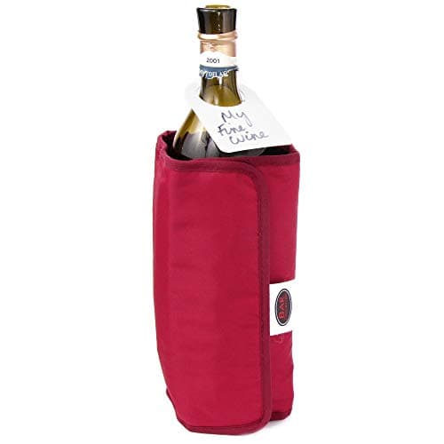 Image of Vinology Dual Wrap Wine Champagne and Prosecco Bottle Chiller Cooler and Warmer