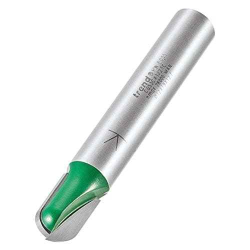 Image of Trend CraftPro Cavetto Router Cutter, 1/2 Inch Shank, 6mm Radius and 12mm Cut Diameter, Tungsten Carbide Tipped, C053CX1/2TC