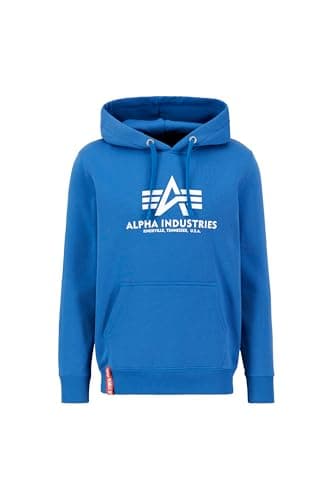 Image of Alpha Industries Basic Hoody for men Nasa Blue