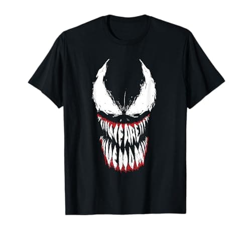 Image of Marvel Venom We Are Venom Face Grin T-Shirt
