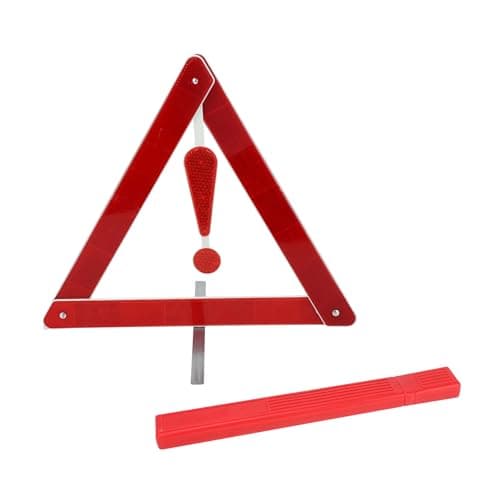 Image of TUCKBOLD Car Warning Triangle Foldable | for Breakdown Roadside Triangle Warning Sign with Storage Case 1 Pcs