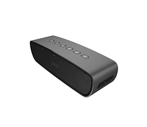 Image of JAM Heavy Metal Wireless Stereo Speaker, Built-In Speakerphone, Powerful 20 Watt Speakers, Aluminum Body, Voice Prompts, Incredible Bass, HX-P920