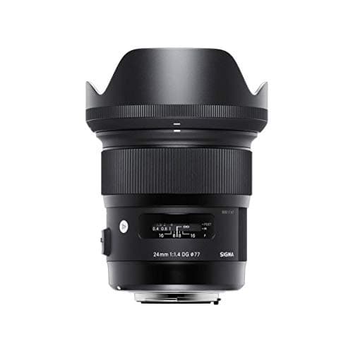Image of Sigma 401101 24 mm f/1.4 DG Art Lens for Canon Mount, Black