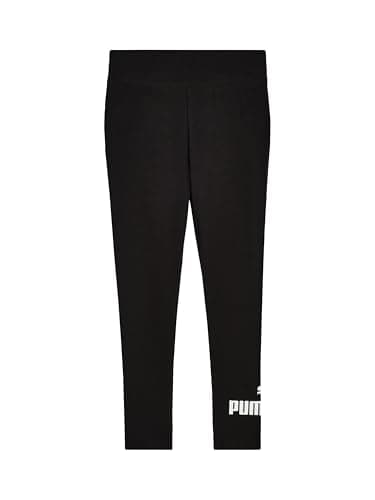 Image of Puma Core Legging, Elastic Waistband, Soft & Comfortable Leggings, No. 1 Logo Black, 6 Girls