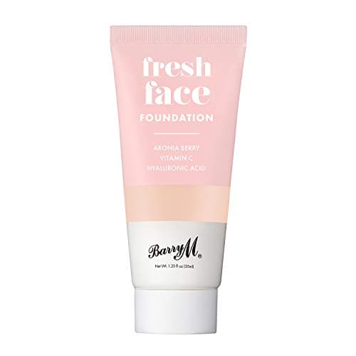 Image of Barry M Cosmetics Fresh Face Lightweight Liquid Foundation Infused With Hyaluronic Acid And Vitamin C, Shade 3, 1 count