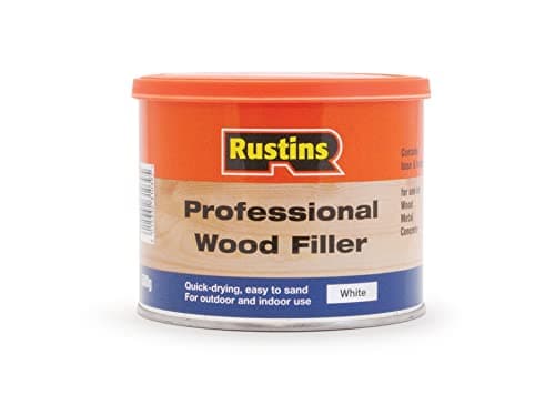 Image of Rustins Professional Wood Filler White 500g