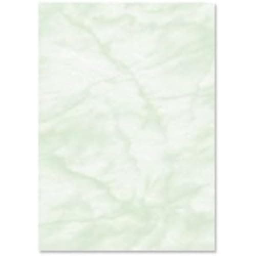 Image of Computer Craft Marble Papers for Toner and Inkjet 90gsm A4 Green Ref CCL1000 [100 Sheets], 1