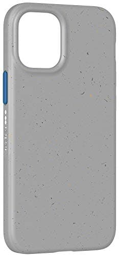 Image of tech21 T21-8669 EcoSlim for Apple iPhone 12 Mini - Germ Fighting Antimicrobial Phone Case with 2.4 Meter Drop Protection, Mushroom Grey