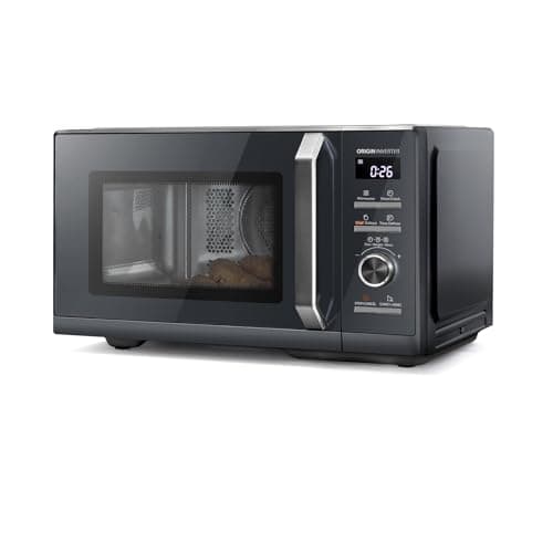 Image of Toshiba 25L Solo 900W Microwave Oven in a Stunning Sleek Morandi Grey Colour, Origin Inverter, Chef Defrost, 10 Power Levels, 7 Auto Menus, Easy Clean, MW3-AM25PFI(MG)