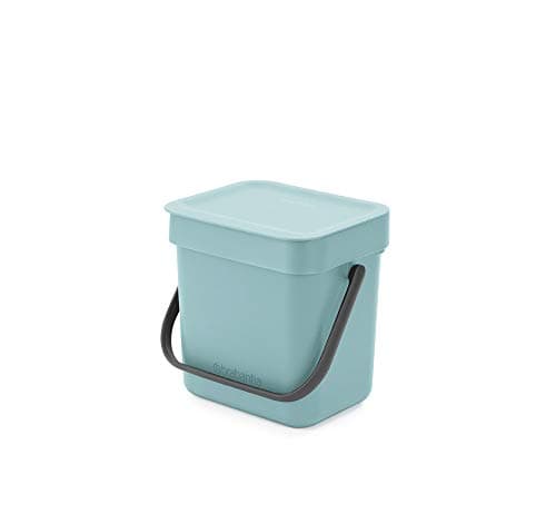Image of Brabantia Food Waste Caddy, Mint, Small
