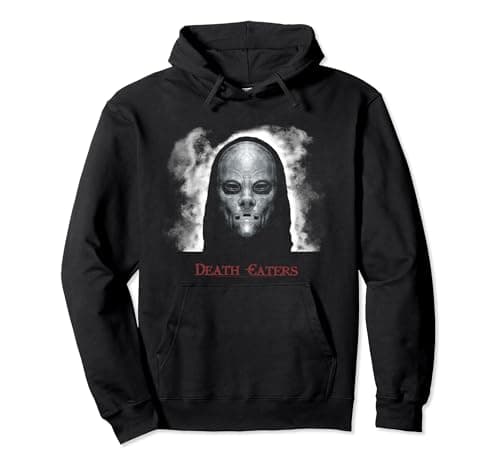 Image of Harry Potter Death Eater Mask Pullover Hoodie