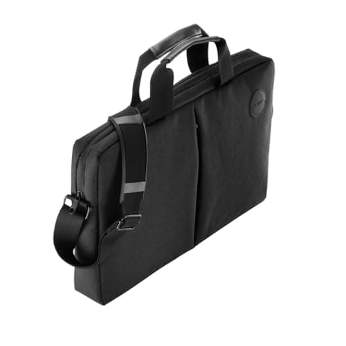 Image of Hama | Laptop Briefcase 15.6" Padded Reinforced (Laptop Carrying Bag up to 40 cm Ultra Flat and Elegant) Black