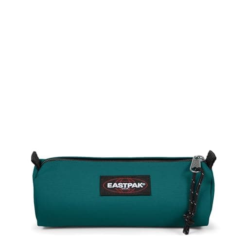 Image of Eastpak BENCHMARK SINGLE Pencil Case - Peacock Green (Green)