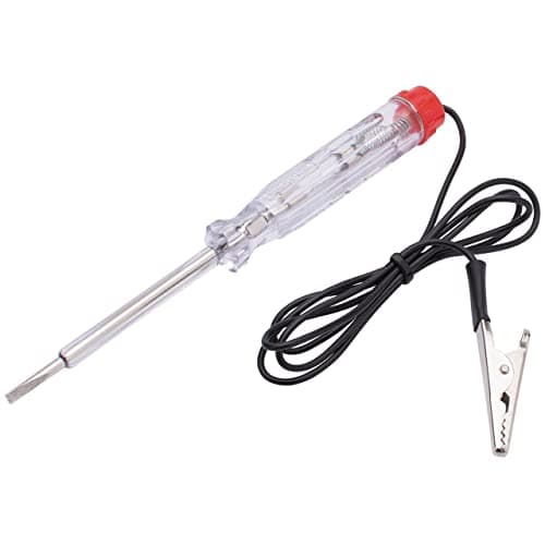 Image of Draper Automotive Circuit Tester Screwdriver | 6V/12V/24V Voltage Tester | Continuity Test Light Indicator Pen | 99752