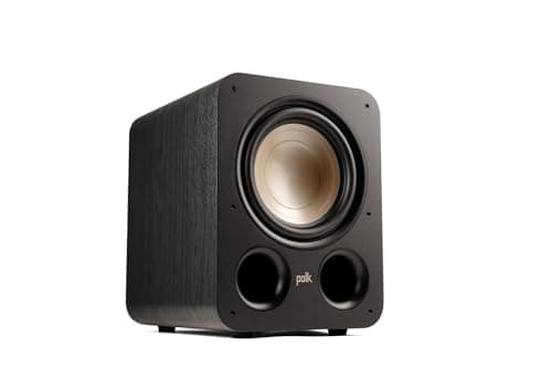 Image of Polk Audio Signature Elite ES10 Subwoofer, 10-Inch Powered Sub with Class D Amplifier, Power Port Technology, Time-Smart Phase Control - Black