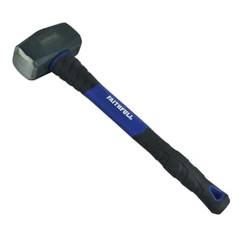Image of Faithfull FAIFG4LH 4lb Long Handle Club Hammer Fibreglass Handle 1.81kg (4lb)