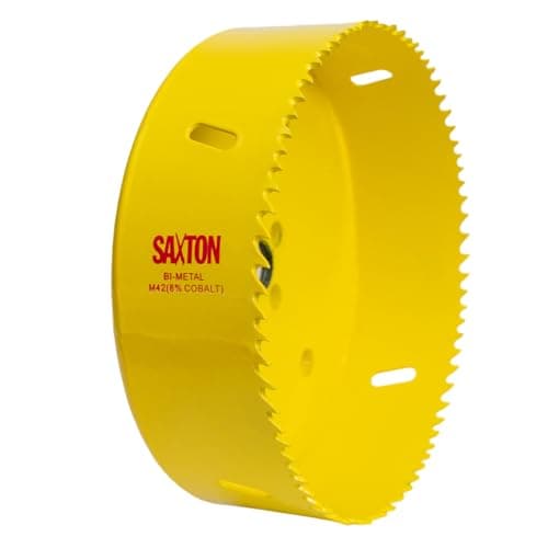 Image of Saxton HSS Hole Saw Cutter M42 Bi-Metal 8% Cobalt Heavy Duty (14mm – 230mm) (133mm)
