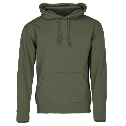 Image of Fruit of the Loom Men's Pull-over Premium Hooded Sweat, Classic Olive, Large