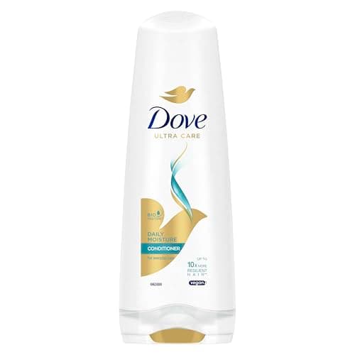 Image of Dove Ultra Care Daily Moisture Conditioner strengthens and moisturises for up to 10x more resilient hair* for everyday hair care 200 ml