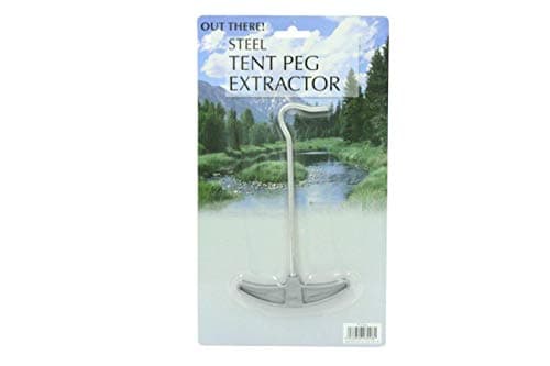 Image of Steel Tent Peg Extractor with Plastic Handle