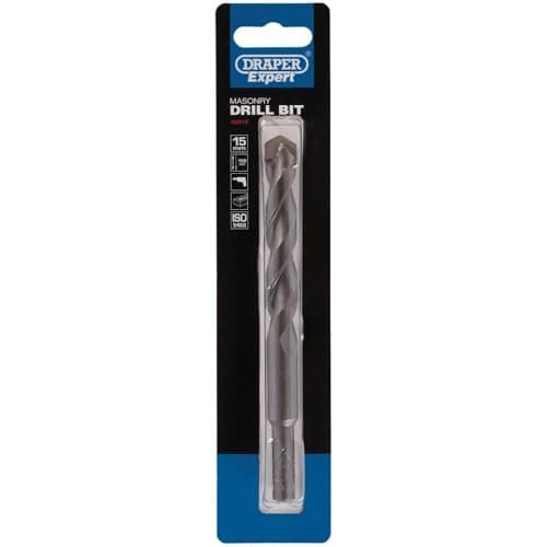 Image of Draper MD12PB Expert Masonry Drill Bit, Blue, 15 x 150 mm