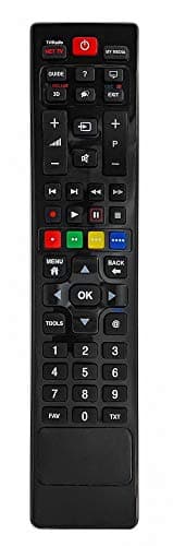 Image of RE-FLIX Replacement Remote Control for Grundig TVs 2962204801/1 & Similar TV Remote Control Ready to Use without Programming