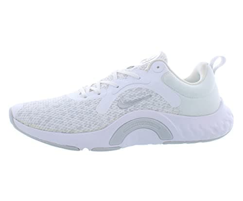 Image of NIKE Womens Renew in-Season TR 11 Running Trainers DA1349 Sneakers Shoes (UK 7 US 9.5 EU 41, White Metallic Platinum 101)