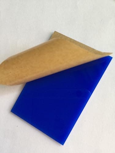 Image of A4 210x297x3mm Acrylic Sheet Colorful Opacitas Cast Plastic Glass Board for Signs,Display Project,Craft(3mm 322 Blue,150x250mm)