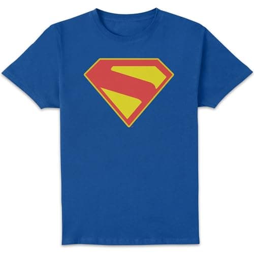 Image of DC Comics Superman Logo Unisex T-Shirt - Blue XXL