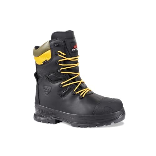 Image of Rock Fall RF328 Chatsworth Safety Work Chainsaw Boot- Black Size 9