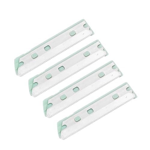Image of ZWILLING Replacement Blades for Facial Hair Shaver (stainless steel, extra sharp and precise, refill pack), Premium, 4 piece