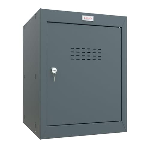 Image of Phoenix CL0544AAK Size 2 Grey Cube Locker with Key Lock