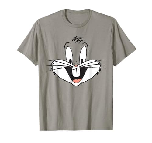 Image of Looney Tunes Bugs Bunny Big Face T-Shirt