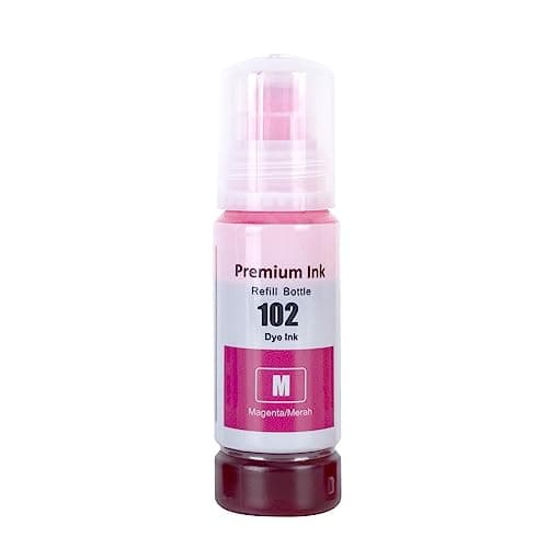 Image of Go Inks 1 Magenta 70ml Ink Bottle to replace Epson 102 Compatible/non-OEM for EcoTank Printers