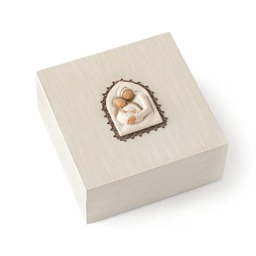 Image of Willow Tree Holy Family, sculpted hand-painted Memory Box