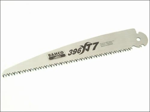 Image of Bahco Pruning Blade Replacement - 50 Degree Cutting Angle - 190mm Length - 5 Teeth - Rectangular Blade
