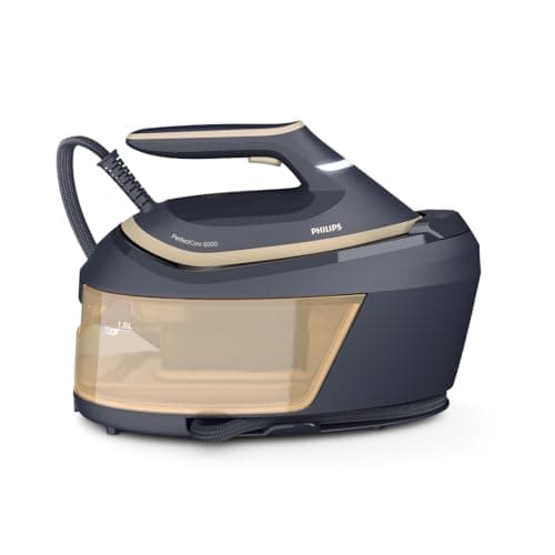 Image of Philips PerfectCare 6000 Series Steam Generator, Powerful Steam, Guaranteed No Burns, Compact Design, 1.8L Detachable Water Tank, SteamGlide Advanced Soleplate (PSG6066/26)