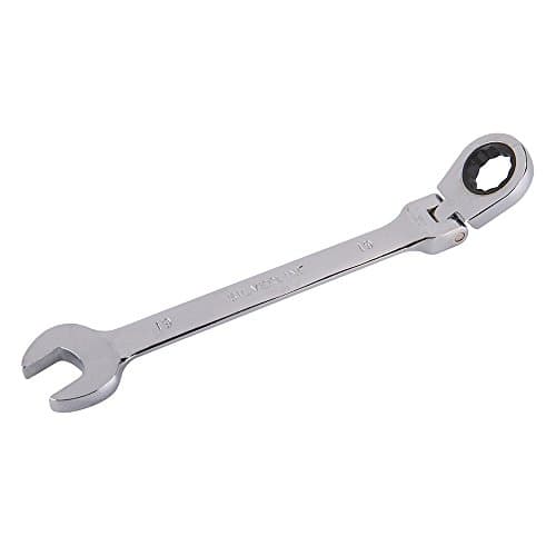 Image of Silverline 719804 Flexible Head Ratchet Spanner 19 mm