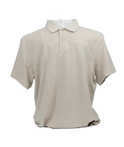 Image of Barbour Mens Retail Sports Polo Shirt 100% Cotton in Mist - Size Medium Black
