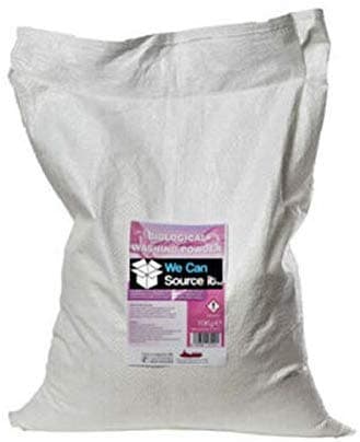 Image of We Can Source It Ltd - Bio Washing Powder 10Kg – 250 Washes Laundry Detergent Sack – Enzyme-Based Stain Removal, Cold Water Effective & Safe for Septic Systems