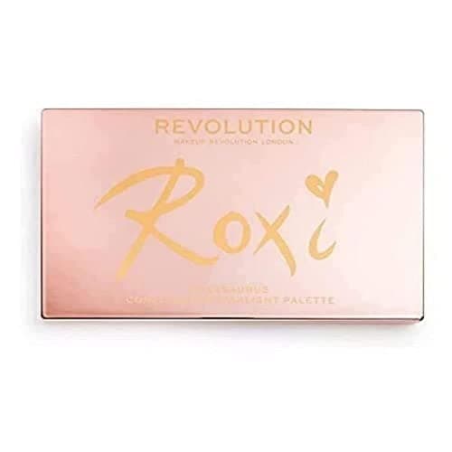 Image of Makeup Revolution X Roxxsaurus, Highlight & Contour Palette, 8 shades, 20 g