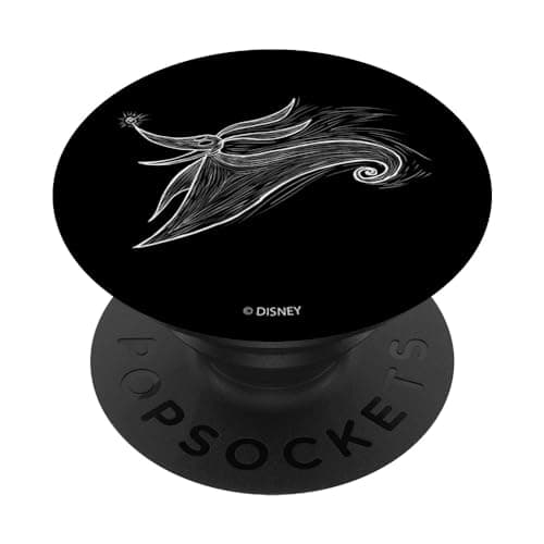 Image of Disney Nightmare Before Christmas Zero Ghost Sketch PopSockets Swappable PopGrip
