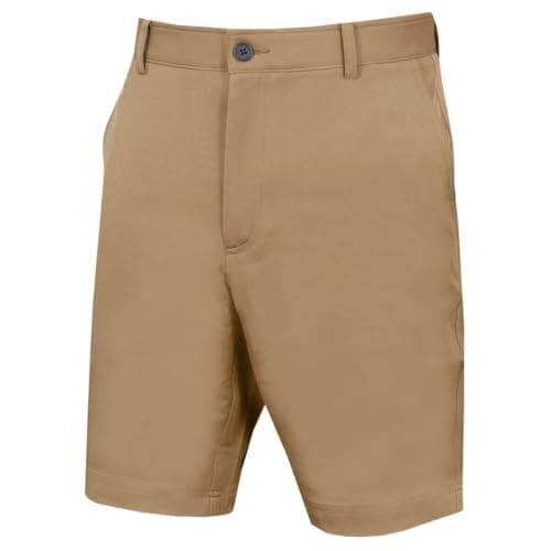 Image of Calvin Klein Golf Mens Micro Tech Shorts - Sand - 36