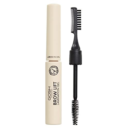 Image of GOSH Brow Lift Lamination eyebrow gel, vegan I fixing gel for quick flawless brow styling, with salon effect I perfume-free and long-lasting I suitable for allergy sufferers I Transparent